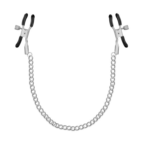 SM & Bondage Pinces à Tétons Nipple Chain Clamps