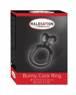 Anneau Double Bunny Cock Ring