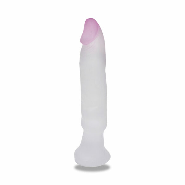 Sextoys Pour Tous Dong Anal Blush Blanc-Rose UltraSkin 15 cm