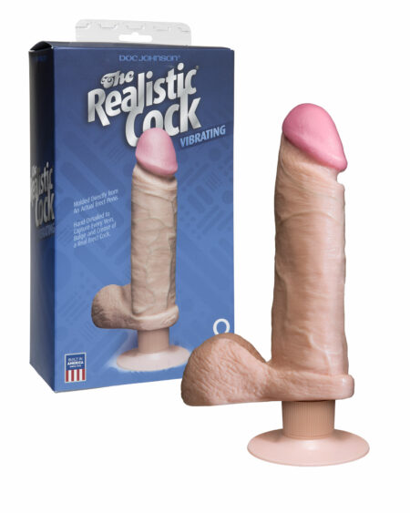 Sextoys Pour Tous Gode Ventouse Vibrant The Realistic Cock 20cm